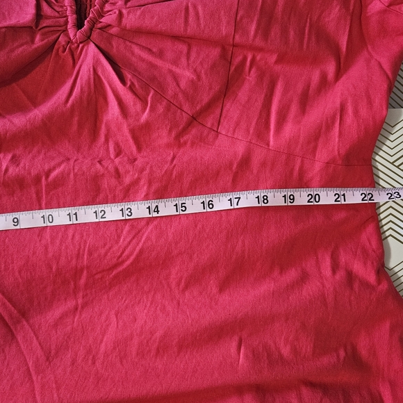 NWT City Chic Sweet Paradise puffed sleeve mini dress plus size 20W - Picture 9 of 10